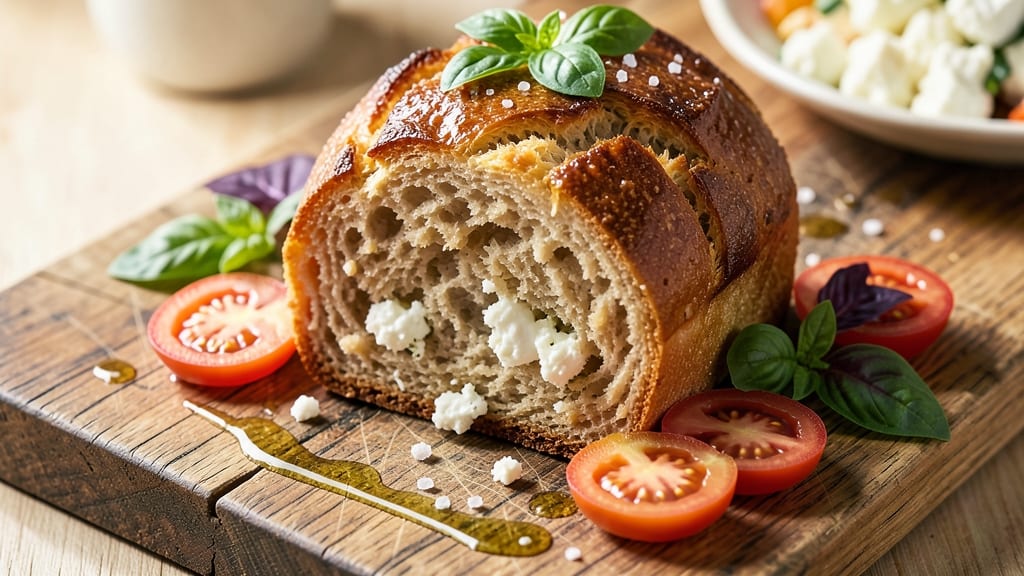 Aubree's Feta Bread Recipe: Crumbly Cheese and Herb-Studded Bites