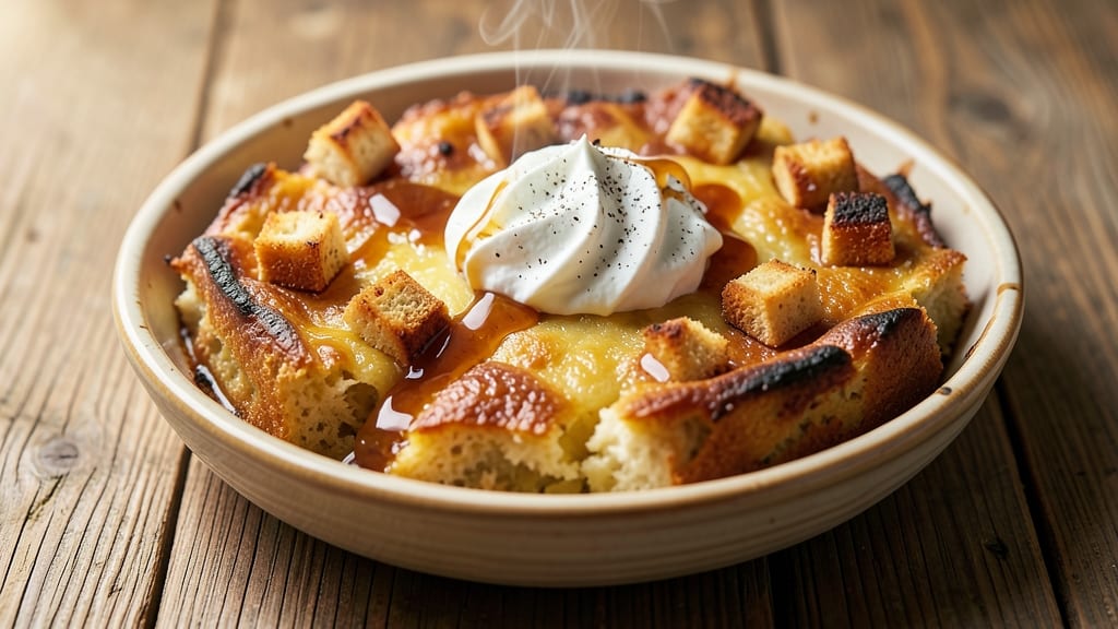 Anna Olson's Bread Pudding Recipe: Bourbon-Soaked Layers and Caramelized Top