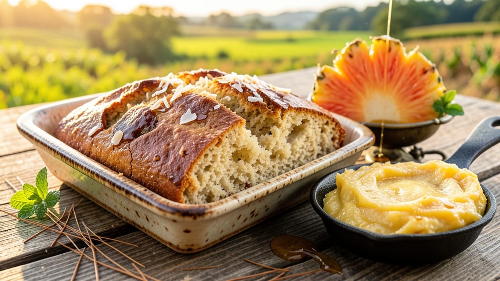 Anan Bread Recipe: Crusty Crunch With Sweet Pineapple Swirls