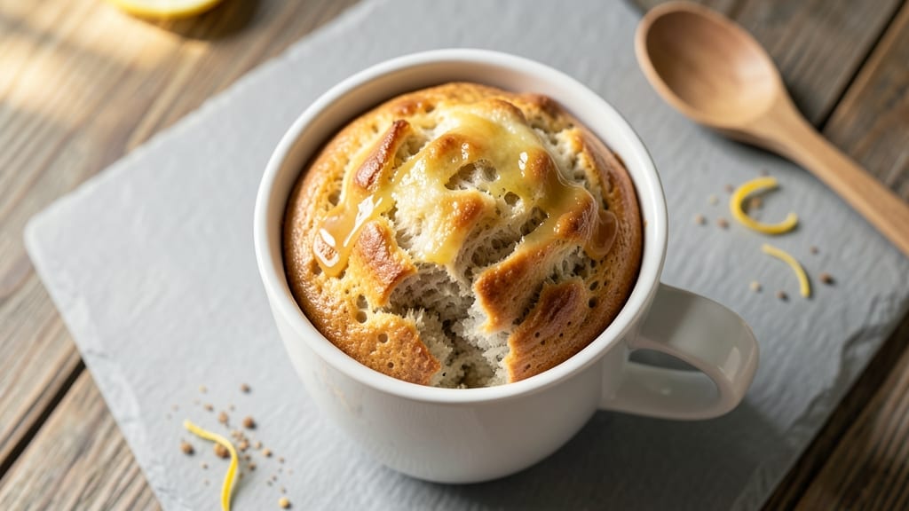 90-Second Keto Mug Bread Recipe: Microwave Magic for Crusty, Low-Carb Slices