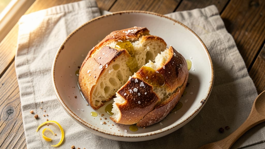 Angelo’s Bread Recipe: Crusty Shatter With No-Knead Ease