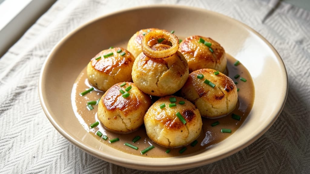 Austrian Bread Dumplings Recipe: Pillowy Clouds With Herby Butter Kiss