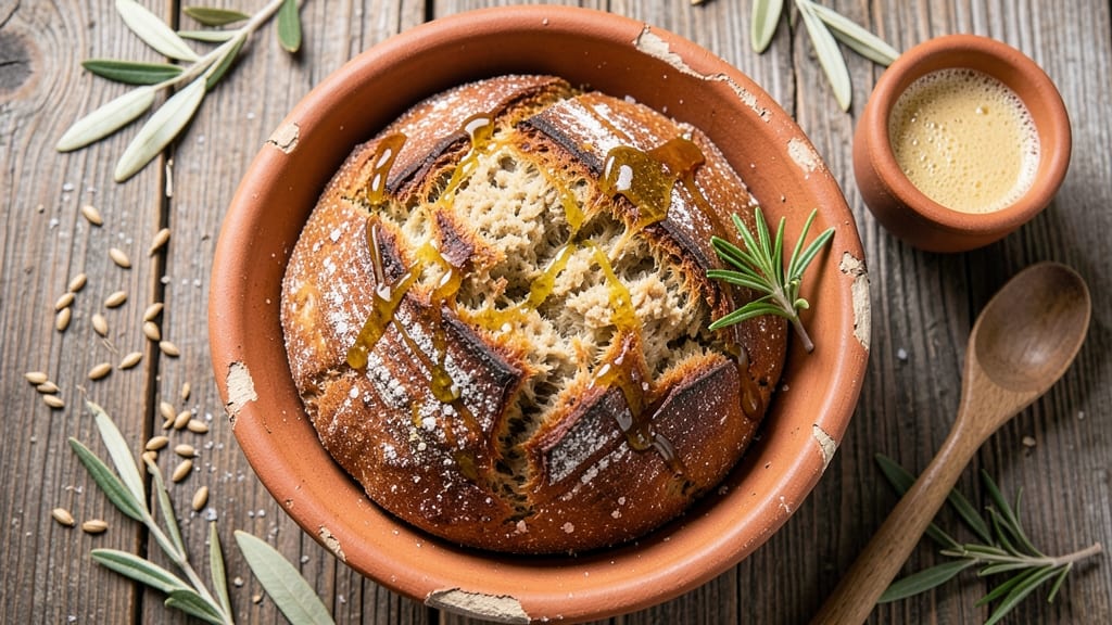 Ancient Greek Barley Bread Recipe: Crusty Crunch with Ancient Grain Richness
