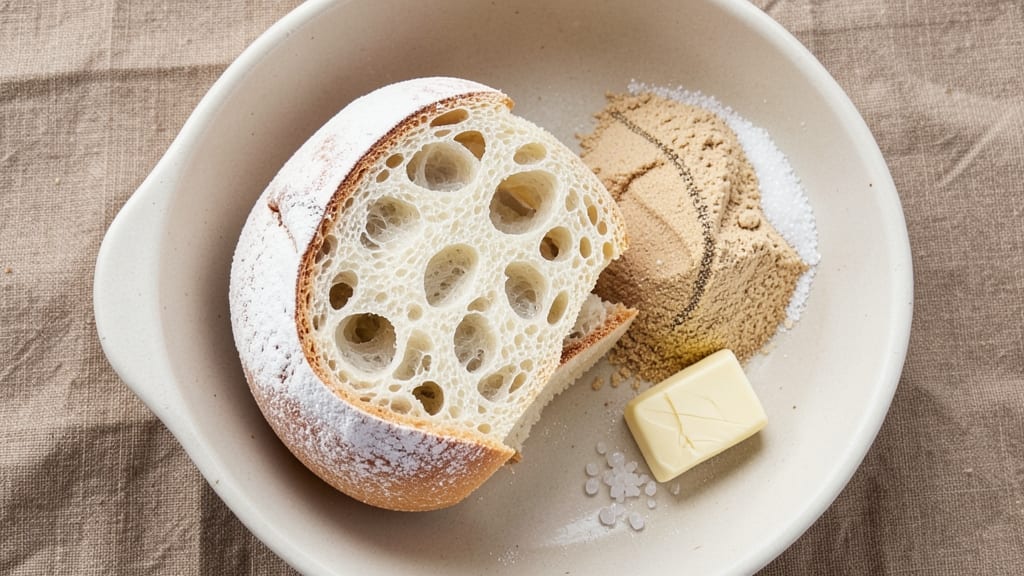 Airy White Bread Recipe: Light-as-A-Feather Loaves Without Yeast