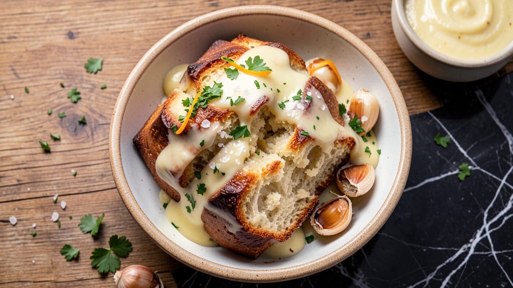 Alfredo Bread Recipe: Garlic-Infused Cheese Pulls for Pasta Night