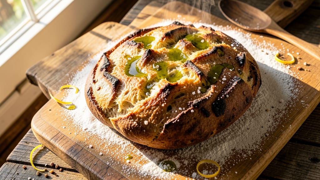Authentic Schiacciata Bread Recipe: Olive Oil Infused Crust With Rustic Tuscany Flavor
