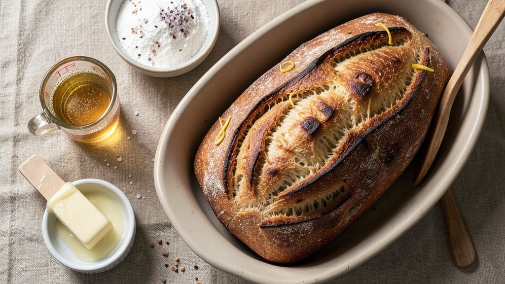 6-Hour Bread Recipe: Golden Crust and Pillowy Crumb in One Bake