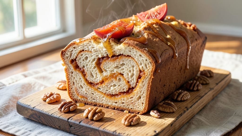 American Persimmon Bread Recipe: Sweet-Tart Swirls With Buttery Crust