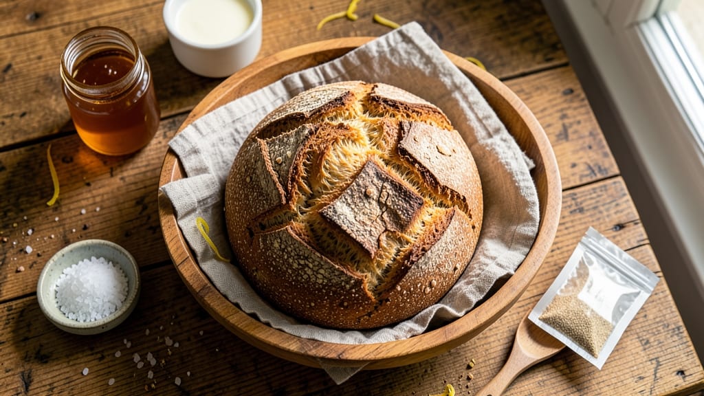 Artisan Spelt Bread Recipe: Fermented Crust With Open Crumb and Nutty Flavor