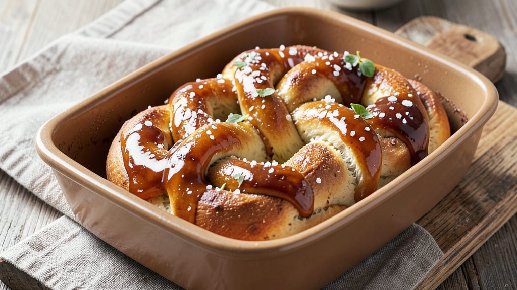 Auntie Anne's Pretzel Bread Machine Recipe: Salty Caramel Twist in One Cycle