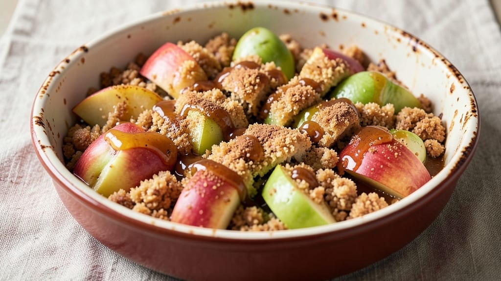 Apple Brown Betty Recipe With Bread Crumbs: Apple-Cinnamon Crisp With Buttery Crumb Topping