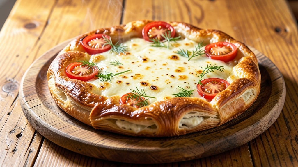Armenian Bread Matnakash Recipe: Flaky Layers Stuffed With Savory Cheese and Herbs