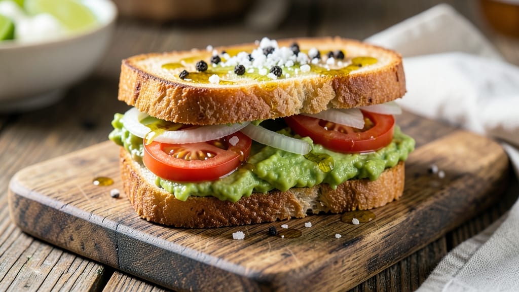 Avocado Bread Sandwich Recipe: Crunchy Toasted Crust Meets Creamy Avocado Layers