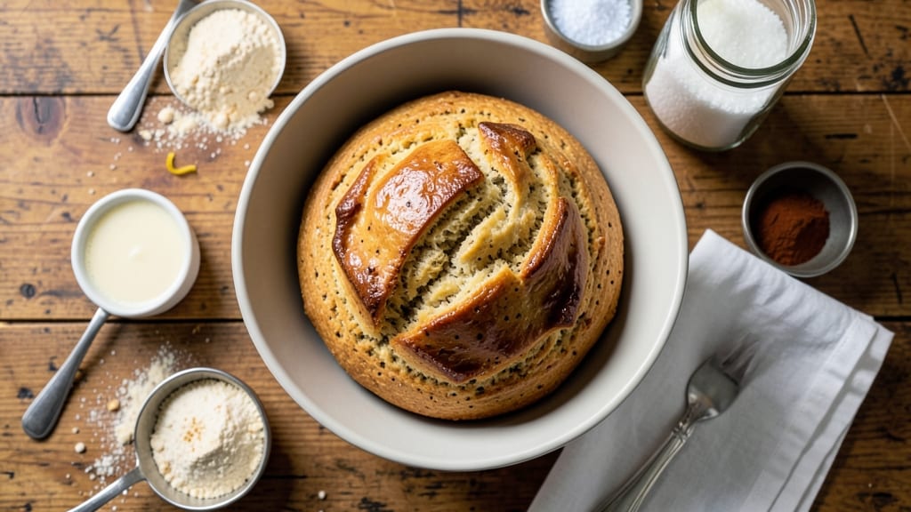 Almond Bread Recipe: Microwave-Made Crusty Loaf in 10 Minutes