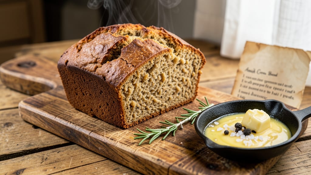 Amish Corn Bread Recipe: Buttery Crust and Golden Crumb Magic