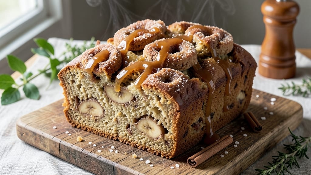 Apple Cider Donut Banana Bread Recipe: Spiced Swirls and Moist Crumb Fusion