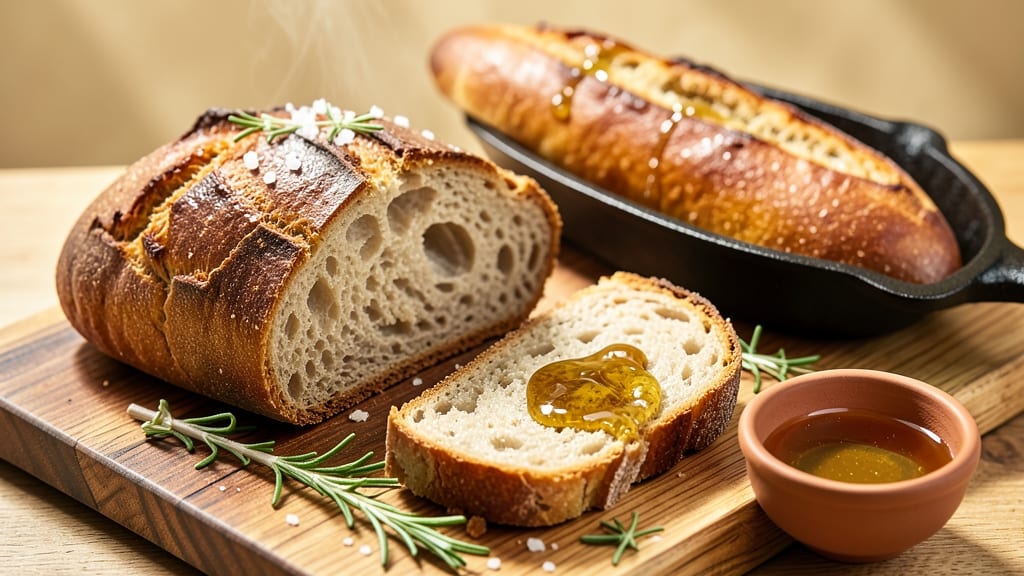 All Natural Bread Recipe: No Yeast, Just Warm Spice and Crusty Magic