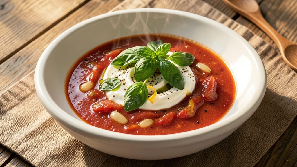 Atlanta Bread Company Tomato Basil Soup Recipe: Velvety-Smooth Texture With Fresh Herb Brightness