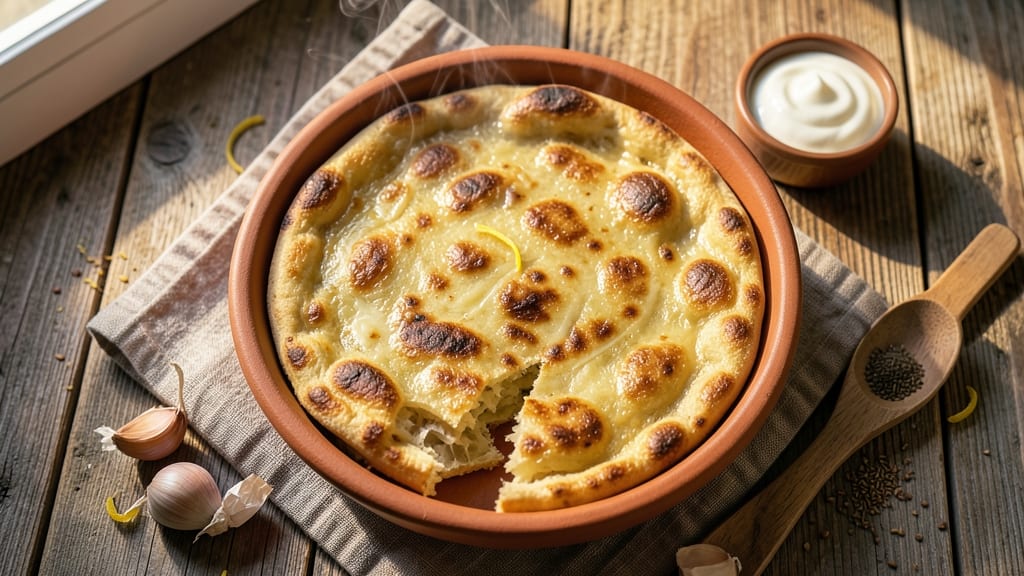 Almond Flour Naan Bread Recipe: Flaky Layers With Buttery Garlic Infusion