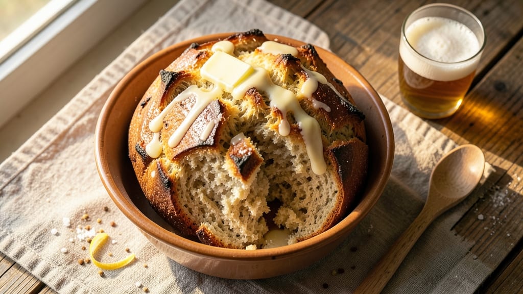 Air Fryer Beer Bread Recipe: Crispy Crown with Pull-Apart Tenderness