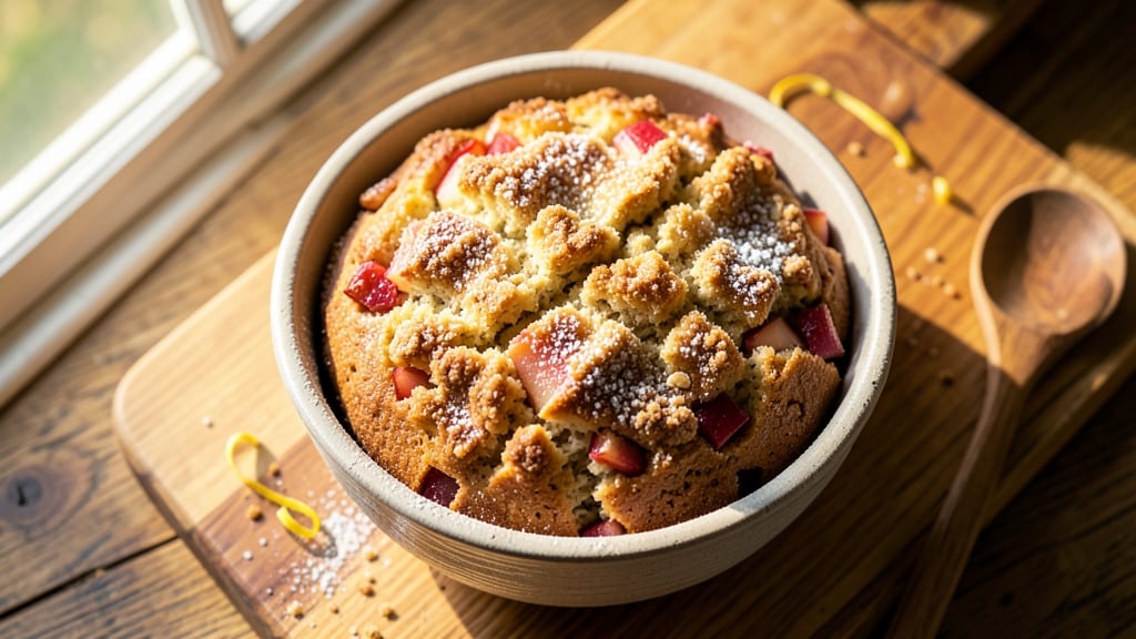 Martha Stewart's Apple Quick Bread Recipe: Spiced Apple Streusel Top in One Bake