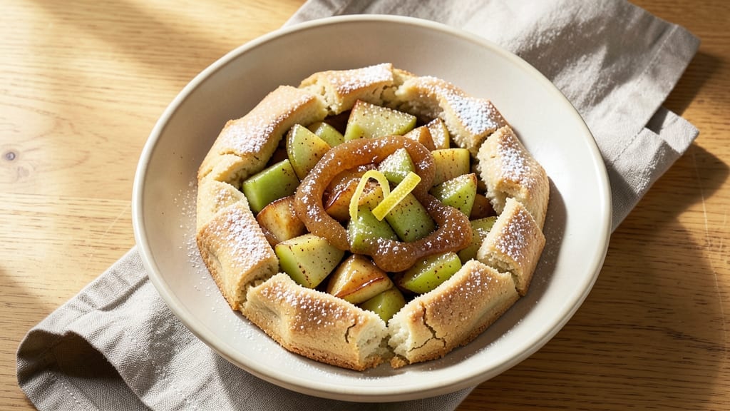 Apple Shortbread Recipe: Buttery Crumble With Apple Pie Spice Swirls
