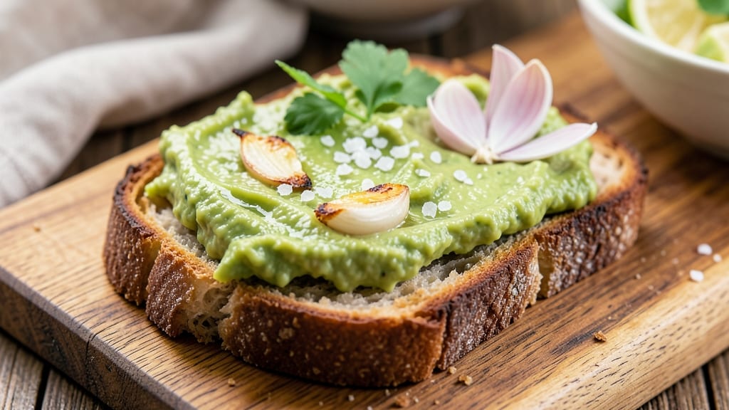Avocado Bread Toast Recipe: Avocado Butter Magic on Crusty Sourdough