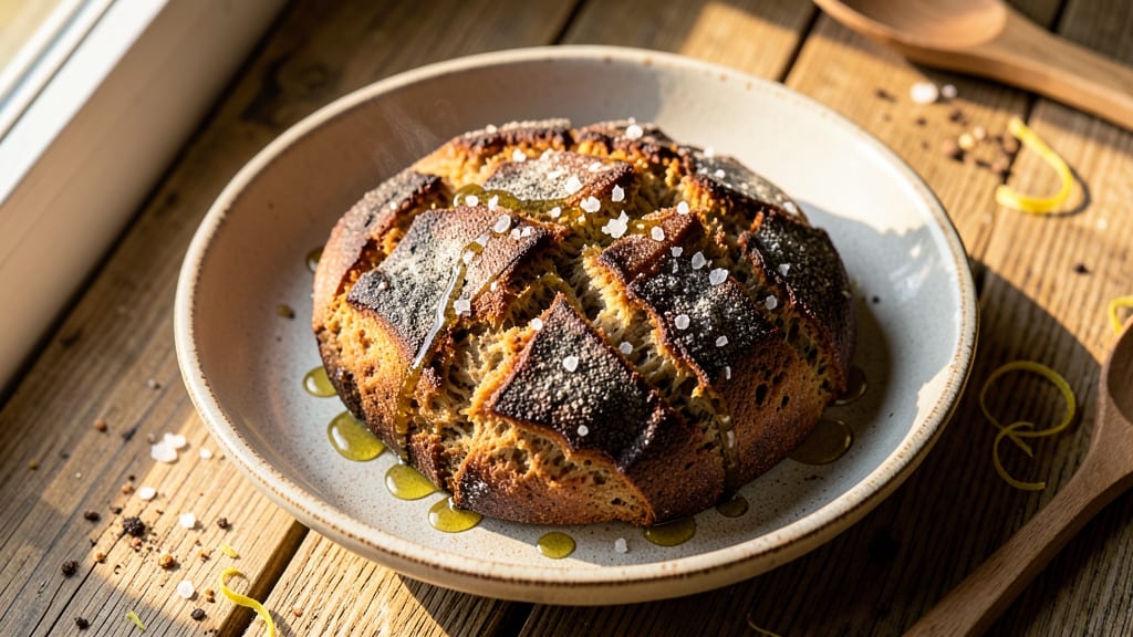 Ash Bread Recipe: Crusty, Nutty Swirls With No-Knead Ease