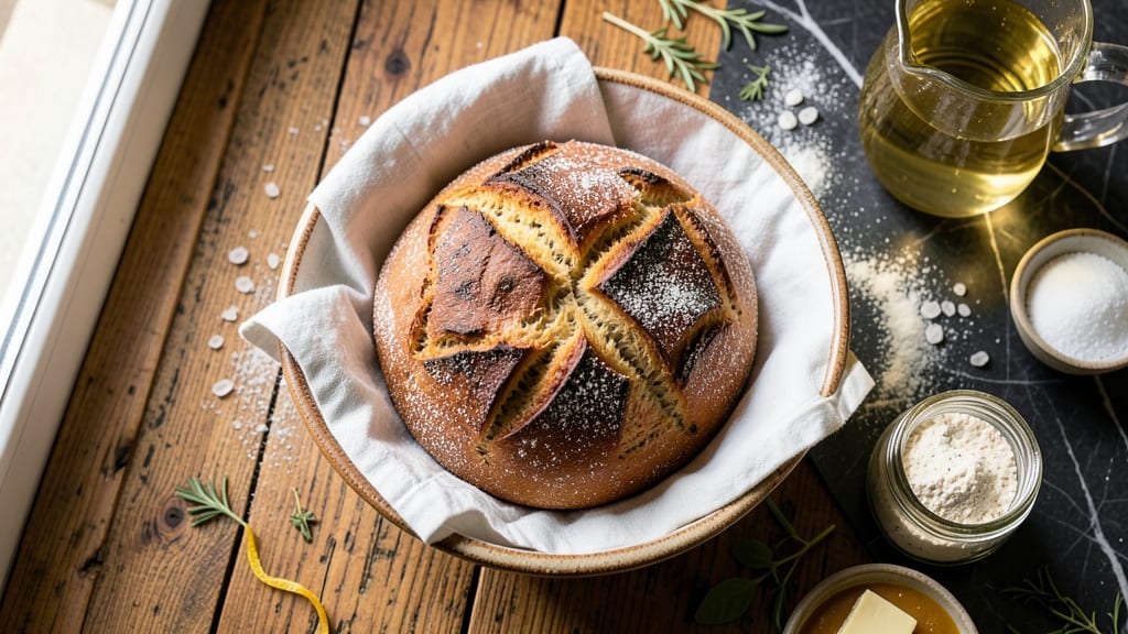 Air Fryer Artisan Bread Recipe: Golden Crust, Soft Crumb in 15 Minutes