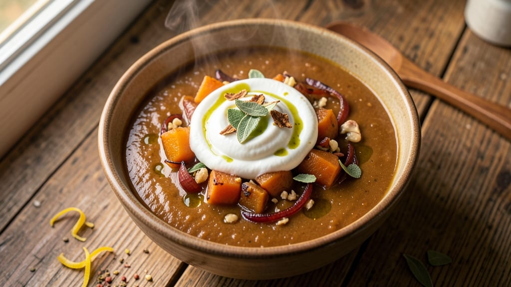 Atlanta Bread Company Butternut Squash Soup Recipe: Roasted Squash Depth and Toasted Sage Swirl
