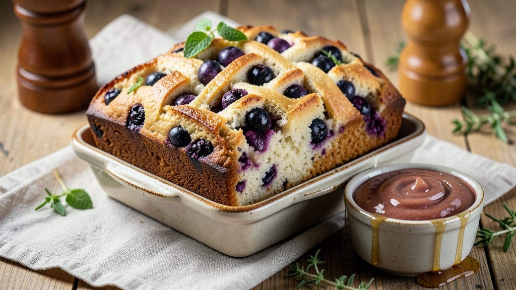 Applesauce Blueberry Bread Recipe: Warm Spice Swirls and Juicy Berries in Every Slice