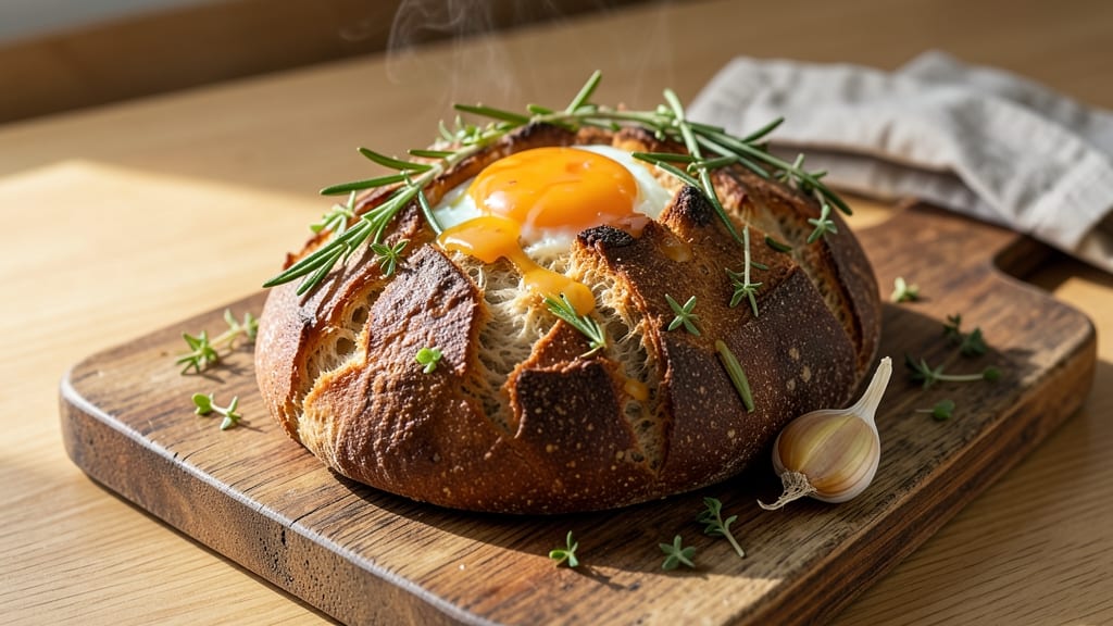 Artisan Bread With Herbs Recipe: Fragrant Herb Loaf With Shatterproof Crust