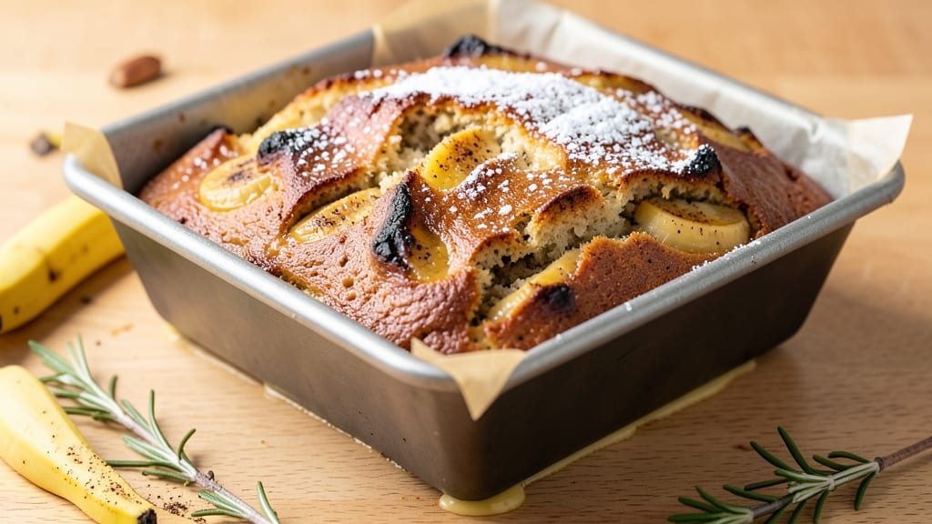 Allspice Banana Bread Recipe: Warm Spice and Molten Caramel Swirls
