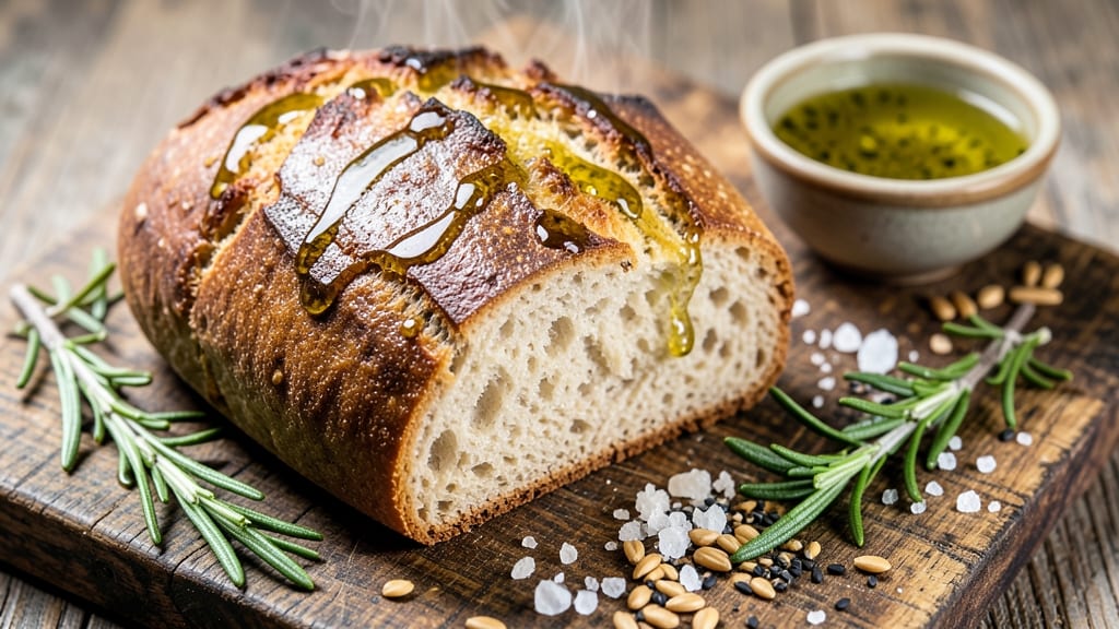 Artisan Olive Oil Bread Recipe: Golden Crust With Fragrant Olive Oil Infusion
