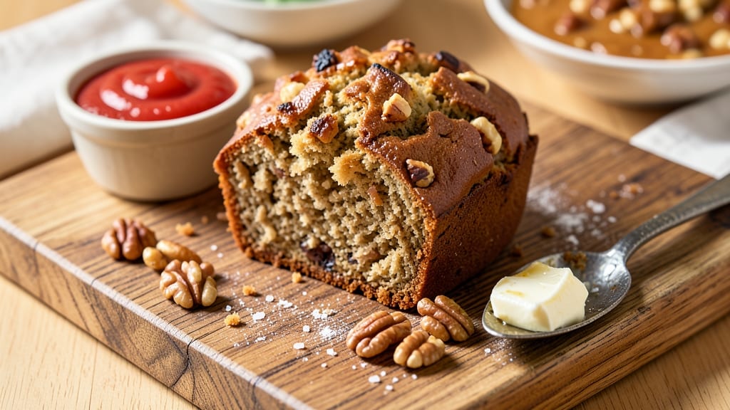 Applesauce Nut Bread Recipe Easy: Cinnamon-Spiced Streusel Top That Won’t Stick to Knife