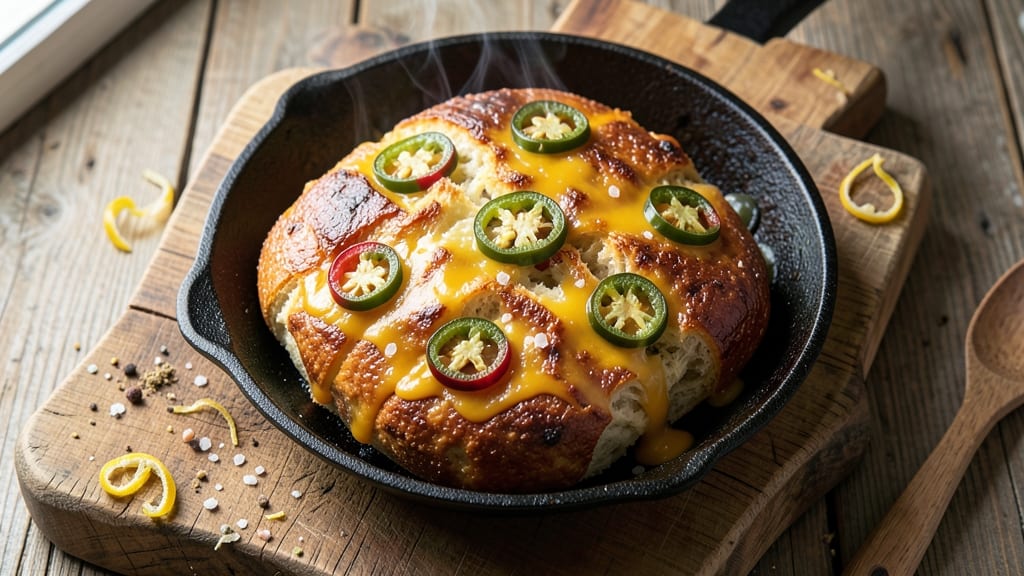 Andersen Bakery Jalapeño Cheese Bread Recipe: Smoky-Spicy Pull-Apart Loaf With Gooey Cheddar