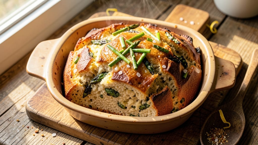 Asparagus Bread Recipe: Herb-Infused Loaf With Hidden Greens