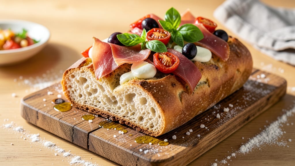 Antipasto Bread Loaf Recipe: Italian-Inspired Bites With Herbed Crust