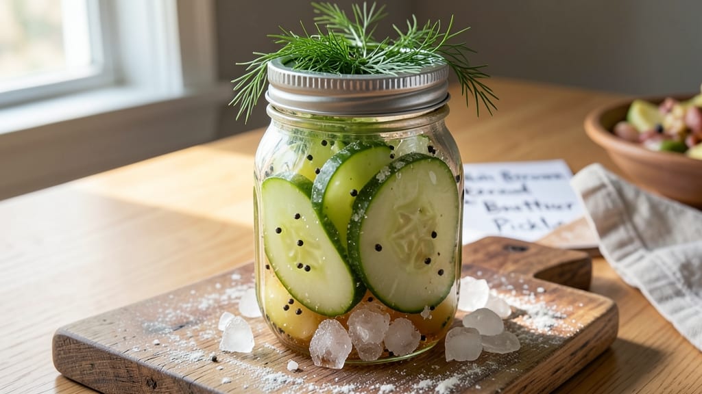Alton Brown's Bread and Butter Pickles Recipe: Crunchy, Sweet-Tangy Bites in Minutes