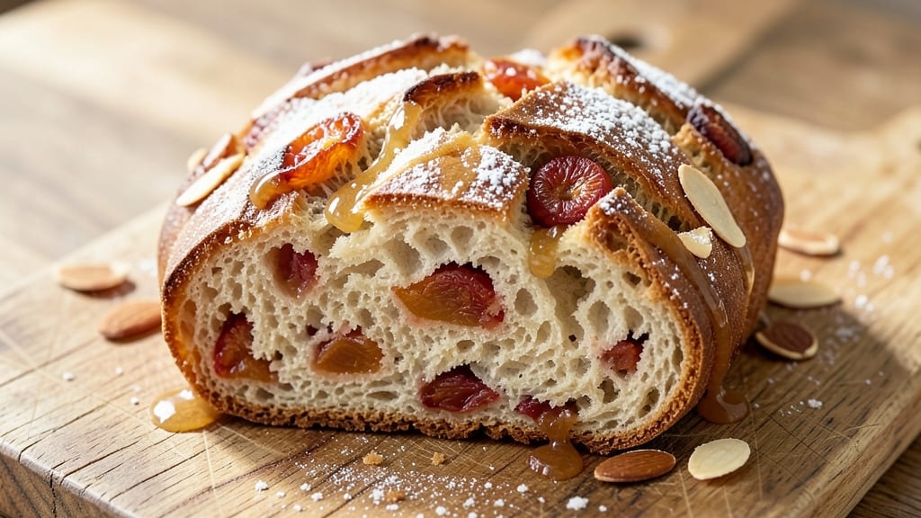 Apricot Yeast Bread Recipe: Sweet-Tart Swirls and Crusty Crown Magic