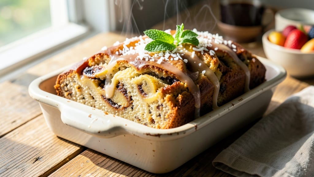 Aunt Sandy's Banana Bread Recipe: Maui-Inspired Pineapple Swirl Delight