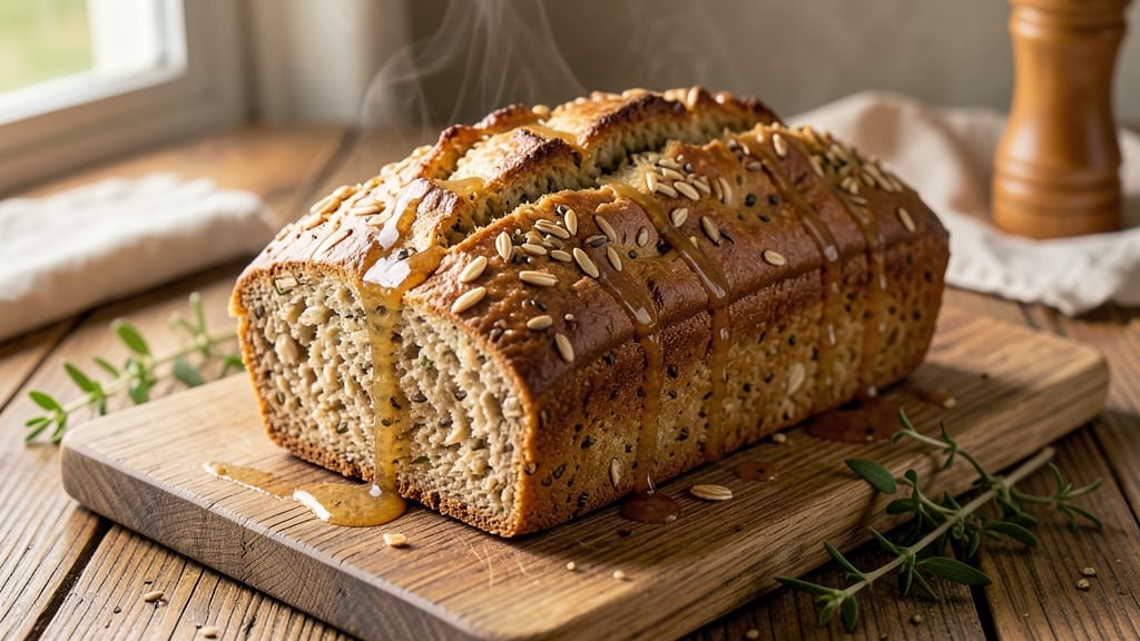 9-Grain Honey Oat Bread Recipe: Whole-Grain Crunch With Golden Honey Sweetness