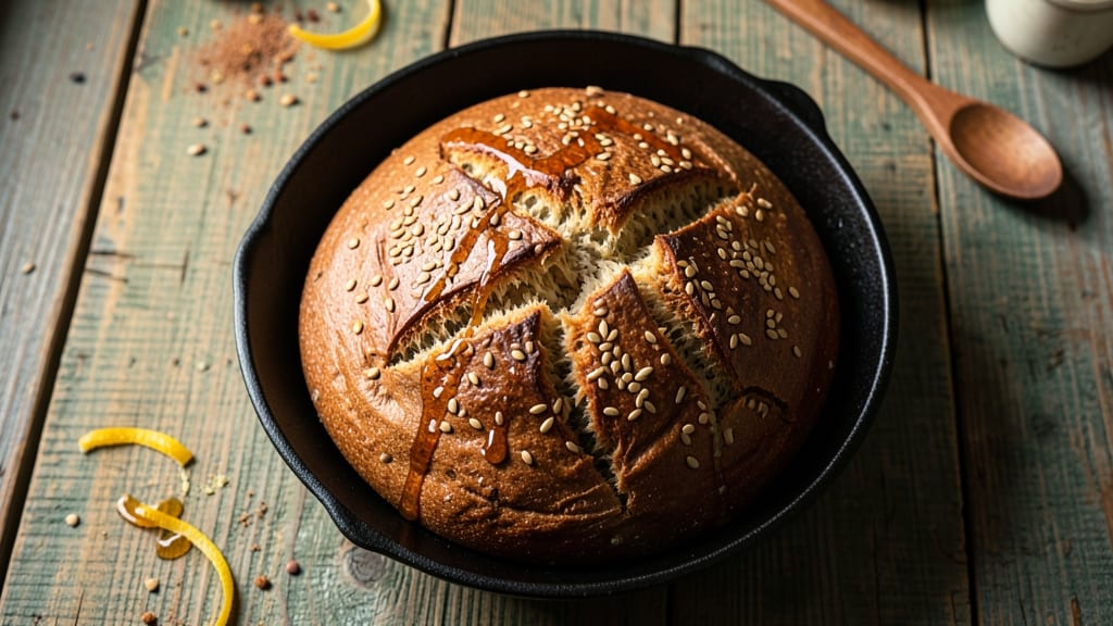 Authentic Swedish Rye Bread Recipe: Cardamom-Infused Crusty Loaf in One Bake